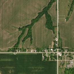 6649-6651 Iowa Street Ackworth IA High Resolution Satellite Map