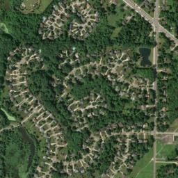 Satellite view of Grantwood Golf Course