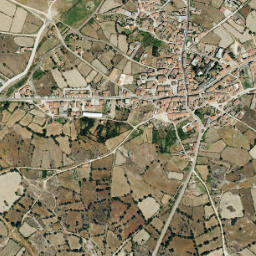 Bermillo de Sayago map(satellite map)