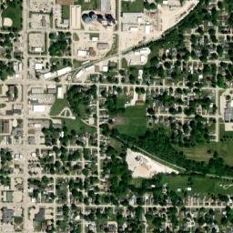 400-498 North 8th Street, Indianola, IA High Resolution Satellite Map