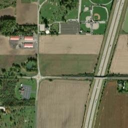 Wood County map(satellite map)