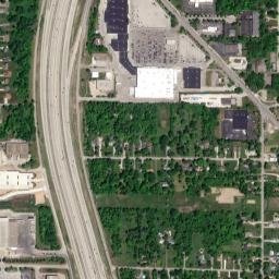 Oakwood Ohio High Resolution Satellite Map