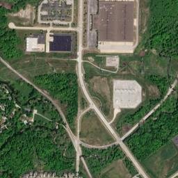 Glenwillow Ohio High Resolution Satellite Map