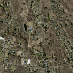 Ridgebury Connecticut High Resolution Satellite Map