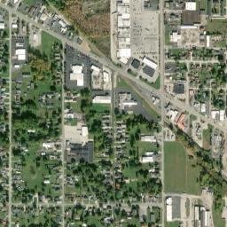 Sandusky County map(satellite map)