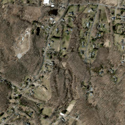 Huntingtown Connecticut High Resolution Satellite Map