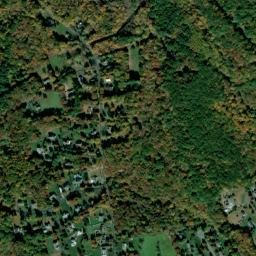 East Village Connecticut High Resolution Satellite Map