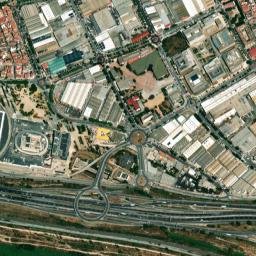 Cornellà de Llobregat map(satellite map)