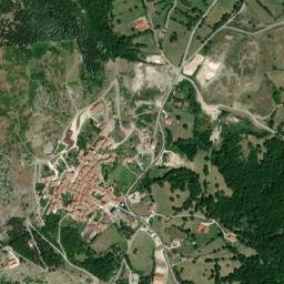 Pietraroja map(satellite map)