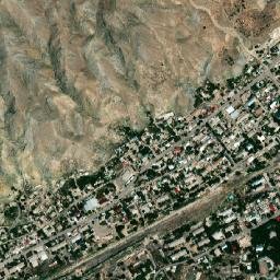 Tash-Kumyr map(satellite map)