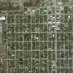 Garrett map(satellite map)