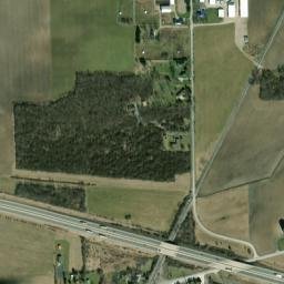 Parkertown Ohio High Resolution Satellite Map