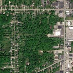 Walling Corners Ohio High Resolution Satellite Map