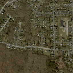 West Mystic Connecticut High Resolution Satellite Map