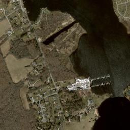 Satellite view of Winnapaug Country Club