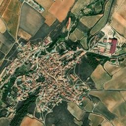 Aguarón map(satellite map)