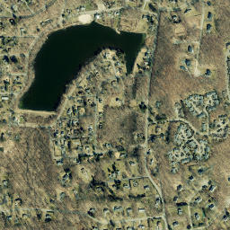 Lake Lincolndale New York High Resolution Satellite Map