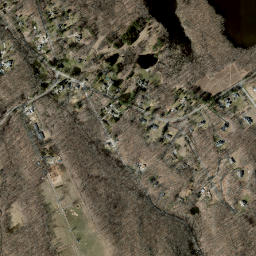 Hattertown Connecticut High Resolution Satellite Map