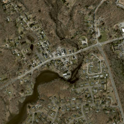 Jordan Connecticut High Resolution Satellite Map
