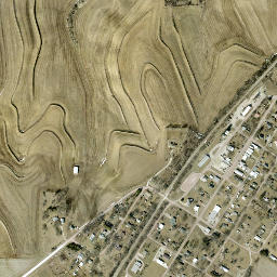 301-313 Dryden Ave McClelland IA High Resolution Satellite Map