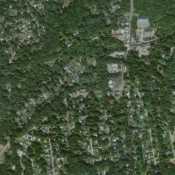 Lake Peekskill New York High Resolution Satellite Map