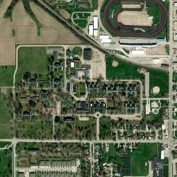 Knoxville map(satellite map)