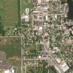 North Webster map(satellite map)