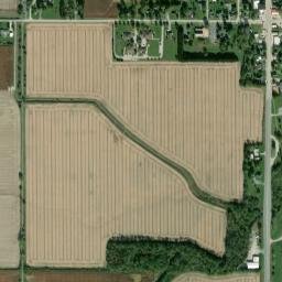 Portage Ohio High Resolution Satellite Map