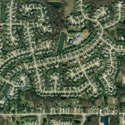 Westwood Farms Ohio High Resolution Satellite Map