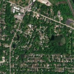 Emmons Corner Ohio High Resolution Satellite Map