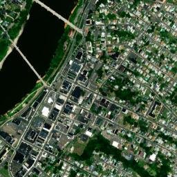 Pittston map(satellite map)