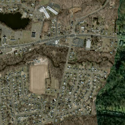 Foxon Connecticut High Resolution Satellite Map