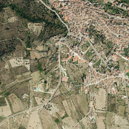 Fermoselle map(satellite map)