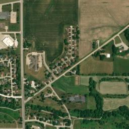 334-398 East Glendale Road, Oskaloosa, IA High Resolution Satellite Map