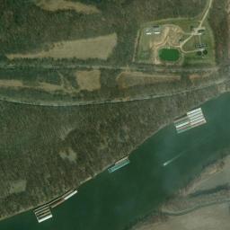 Satellite view of South Bluff Country Club