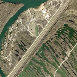 Satellite view of Cinder Ridge Golf Course