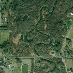 Columbia Hills Corners Ohio High Resolution Satellite Map