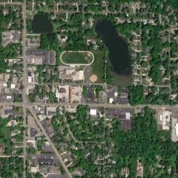 Northfield Center Ohio High Resolution Satellite Map