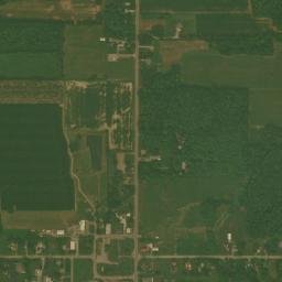 Hartford Ohio High Resolution Satellite Map