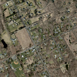 Redding Ridge Connecticut High Resolution Satellite Map