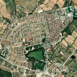Belchite map(satellite map)