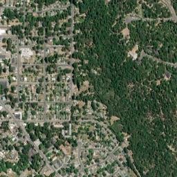 Mount Shasta California High Resolution Satellite Map