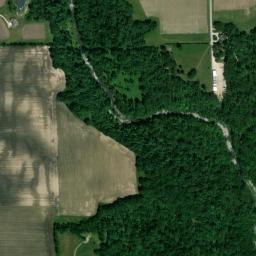 Satellite view of Pine Hills Golf Club