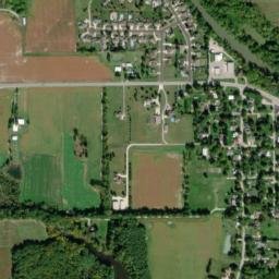 Brunersburg Ohio High Resolution Satellite Map