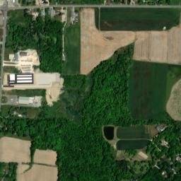 Mantua Corners Ohio High Resolution Satellite Map