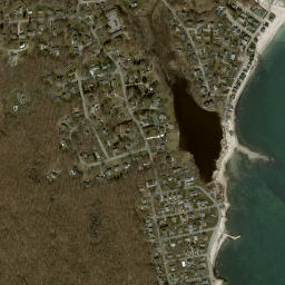 Crescent Park Connecticut High Resolution Satellite Map