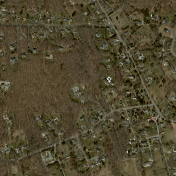 Seaside Connecticut High Resolution Satellite Map