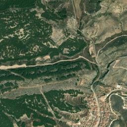 Aguilón map(satellite map)