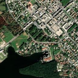 Sabaudia map(satellite map)
