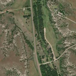 Satellite view of Ash Hollow